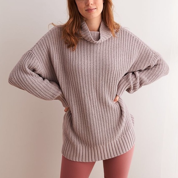 oversized chenille sweater